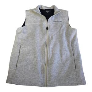 Vineyard Vines light gray heather Performance Vest Boy SZ L